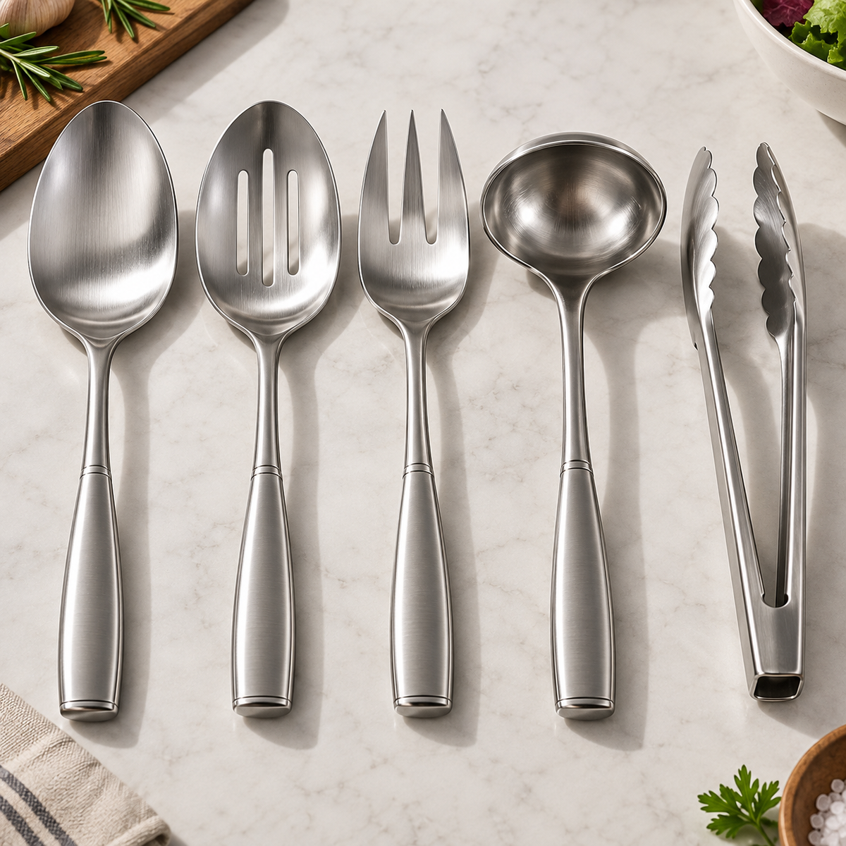 Tablevoro Tablevoro 5-Piece Stainless Steel Serving Utensil Set - product image 1