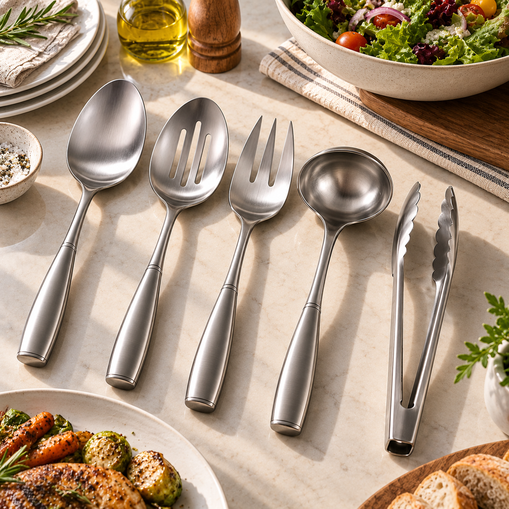 Tablevoro Tablevoro 5-Piece Stainless Steel Serving Utensil Set - product image 2