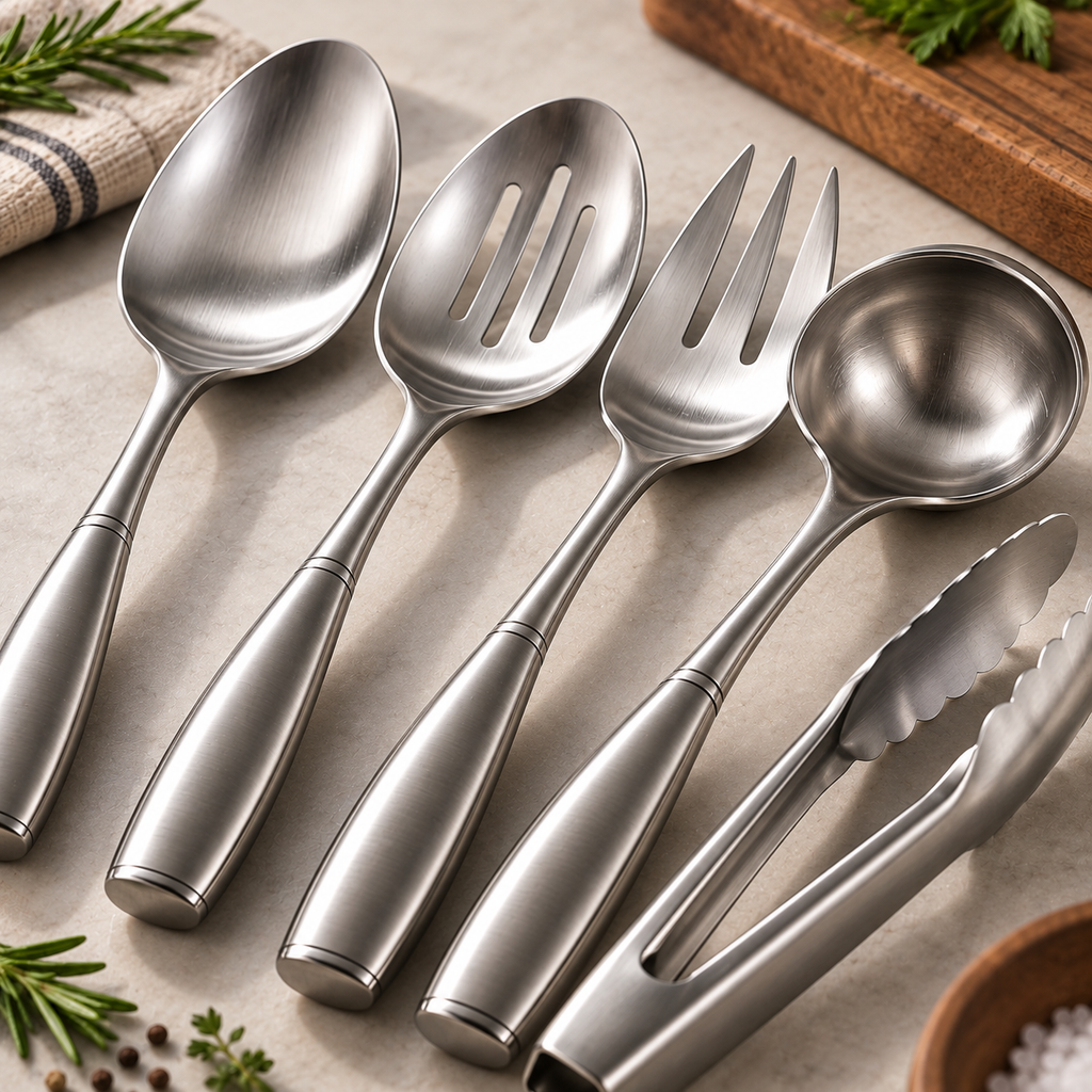 Tablevoro Tablevoro 5-Piece Stainless Steel Serving Utensil Set - product image 3